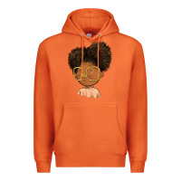 Carrot black girl Premium Hoodie - FaDigitalArtStudio
