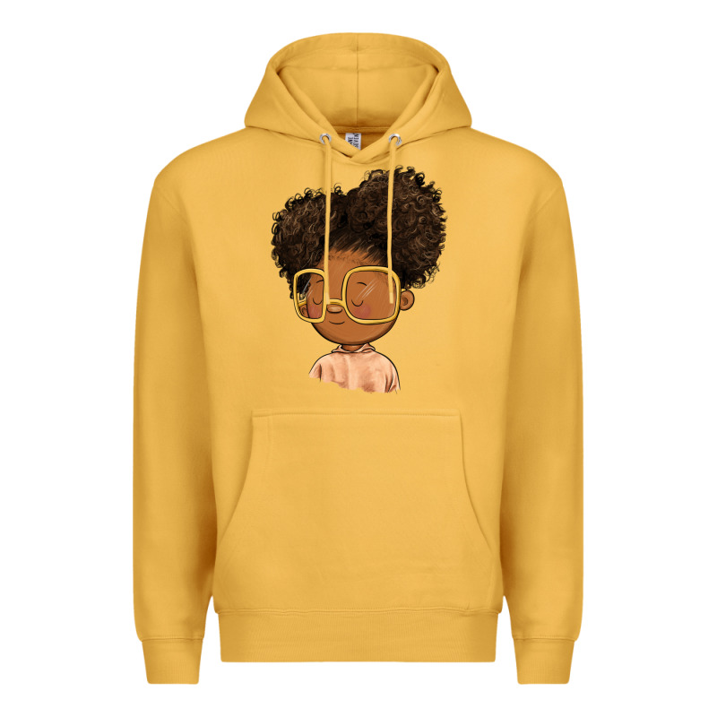 Black Girl Premium Hoodie by FaDigitalArtStudio | Teevron