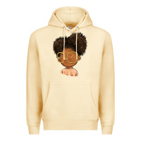 Pina Colada black girl Premium Hoodie - FaDigitalArtStudio
