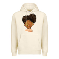 Tofu black girl Premium Hoodie - FaDigitalArtStudio
