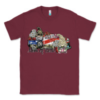 Burgundy mom of both Classic Tee - SublimationCraftShop