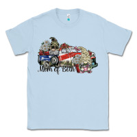Dusty Blue mom of both Classic Tee - SublimationCraftShop