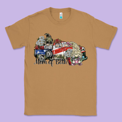 Mom Of Both Classic Tee Designed By Sublimationcraftshop