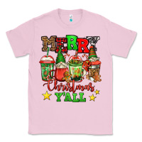 Bubblegum Pink merry Christmas y'all gnome coffee Classic Tee - Jasminsmagicworld