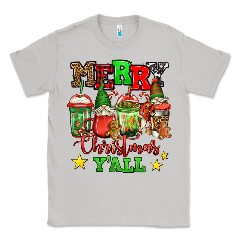 Merry Christmas Y'all Gnome Coffee Classic Tee by Jasminsmagicworld | Teevron
