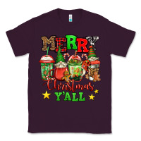 Plum merry Christmas y'all gnome coffee Classic Tee - Jasminsmagicworld
