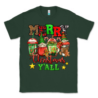Sports Green merry Christmas y'all gnome coffee Classic Tee - Jasminsmagicworld