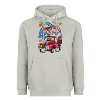 Moon Dust 4th of july truck  1 Heavyweight Hoodie - BundleAndBundleShop