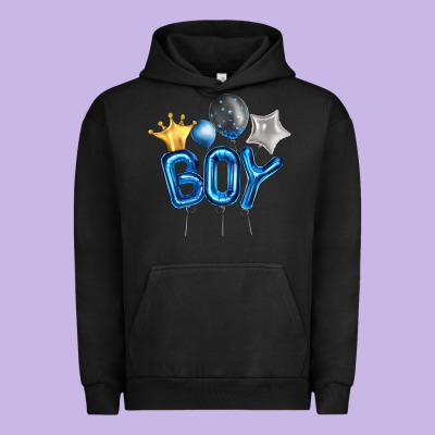 Birthday Boy Balloon Urban Hoodie Designed By Artiststas