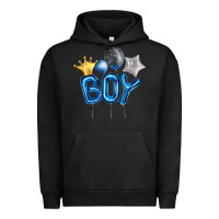 Pigment Black Birthday Boy Balloon Urban Hoodie - Artiststas