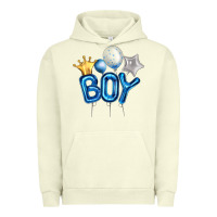 Pigment Pistachio Birthday Boy Balloon Urban Hoodie - Artiststas
