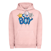 Pigment Salmon Birthday Boy Balloon Urban Hoodie - Artiststas