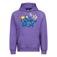 Tulip Birthday Boy Balloon Urban Hoodie - Artiststas