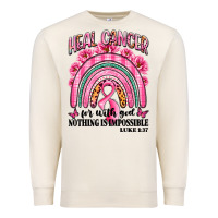 Sandshell heal cancer rainbow Premium Sweatshirt - LillyAllenDesigns
