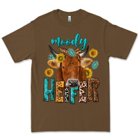 Cacao moody cow Premium Tee - NancyCooperArtShop