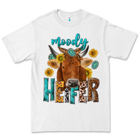 White moody cow Premium Tee - NancyCooperArtShop