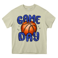 Mossy game day basketball Heavy Core Tee - MaliasSmallBusiness