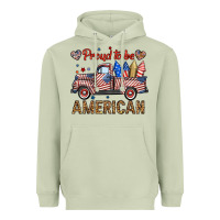 Matcha proud to be american truck Heavyweight Hoodie - BundleAndBundleShop