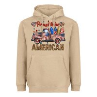 Mushroom proud to be american truck Heavyweight Hoodie - BundleAndBundleShop
