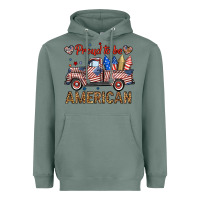 Proud To Be American Truck Heavyweight Hoodie | Teevron