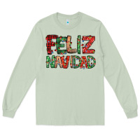 Matcha feliz navidad Spanish christmas Long Sleeve Tee - Jasminsmagicworld