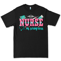 Black nurse in progress Premium Tee - NancyCooperArtShop