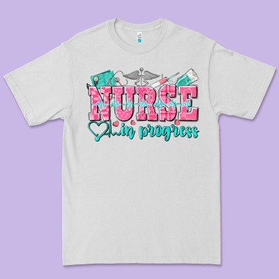Nurse In Progress Premium Tee Designed By Nancycooperartshop