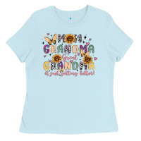 Baby Blue mom grandma great grandma it just keeps getting be Ladies Tee - MaliasSmallBusiness