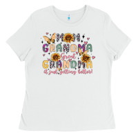 White mom grandma great grandma it just keeps getting be Ladies Tee - MaliasSmallBusiness