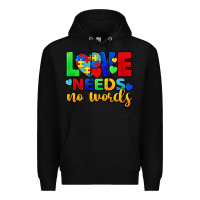 Black Love needs no words Premium Hoodie - FaDigitalArtStudio
