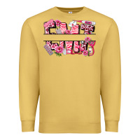 Antique Gold breast cancer emt emergency medical technician Premium Sweatshirt - LillyAllenDesigns