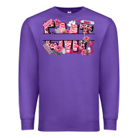 Purple breast cancer emt emergency medical technician Premium Sweatshirt - LillyAllenDesigns