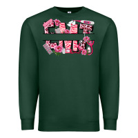 Sports Green breast cancer emt emergency medical technician Premium Sweatshirt - LillyAllenDesigns