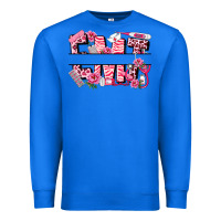 True Royal breast cancer emt emergency medical technician Premium Sweatshirt - LillyAllenDesigns