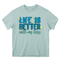 Life Is Better With My Boys Heavy Core Tee | Teevron