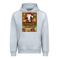 Heather Grey Mooey christmas air freshener Urban Hoodie - Artiststas