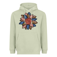 Matcha american sunflower Heavyweight Hoodie - BundleAndBundleShop