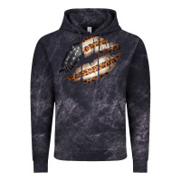 Cloud Black Vintage American Flag With Leopard Pattern Vintage Hoodie - Bettercallsaul