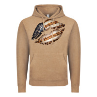 Vintage Coffee Vintage American Flag With Leopard Pattern Vintage Hoodie - Bettercallsaul