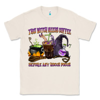 Natural this witch needs coffee before any hocus pocus Classic Tee - BarkalooDesign