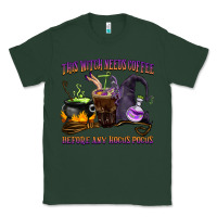 Sports Green this witch needs coffee before any hocus pocus Classic Tee - BarkalooDesign
