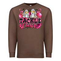 Chestnut tackle cancer with ghosts playing football Premium Sweatshirt - LillyAllenDesigns