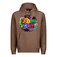 Chestnut proud mom lgbt Premium Hoodie - FaDigitalArtStudio
