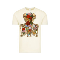 Vintage Arctic flower skeleton Vintage Tee - RanaPortraitStore