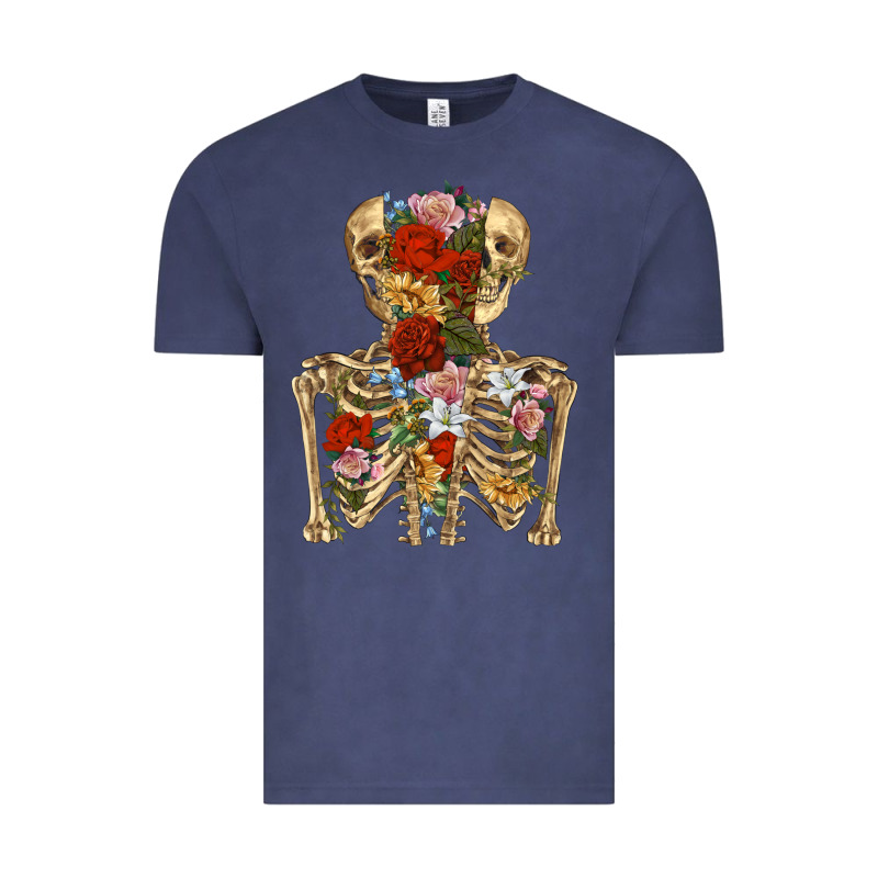 Flower Skeleton Vintage Tee by RanaPortraitStore | Teevron