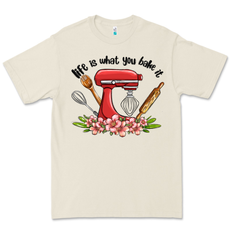 Life Is What You Bake It Premium Tee by MaliasSmallBusiness | Teevron