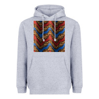 Heather Grey leopard 4th of july seamless pattern Heavyweight Hoodie - BundleAndBundleShop