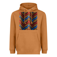 Meerkat leopard 4th of july seamless pattern Heavyweight Hoodie - BundleAndBundleShop