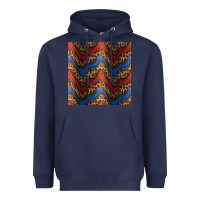 Navy leopard 4th of july seamless pattern Heavyweight Hoodie - BundleAndBundleShop