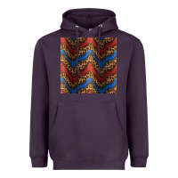 Plum leopard 4th of july seamless pattern Heavyweight Hoodie - BundleAndBundleShop